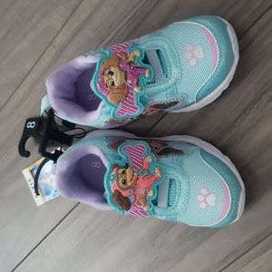 Size 8T Girl Paw Patrol Shoes